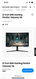 Samsung curved monitor, Computers en Software, Ophalen of Verzenden, Zo goed als nieuw