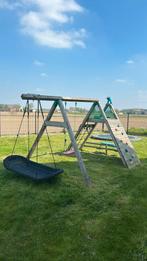 Speel schommel en klim rekje, Kinderen en Baby's, Speelgoed | Buiten | Speeltoestellen, Ophalen, Gebruikt, Schommel