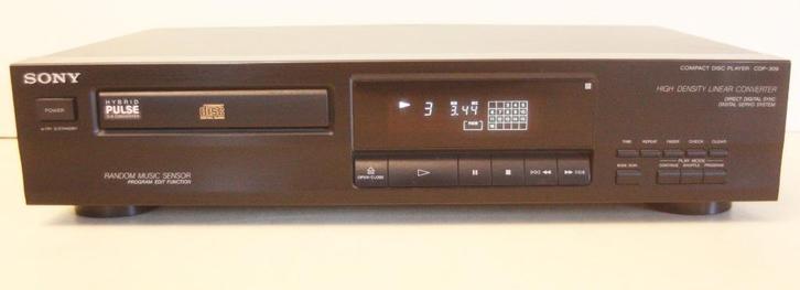 Sony CDP-309 CD-Speler / Shuffle Functie / Made In France, Audio, Tv en Foto, Cd-spelers, Zo goed als nieuw, Sony, Ophalen of Verzenden