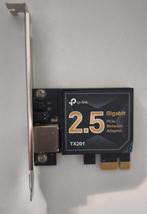 TP-Link TX201 PCIe-kaart — 2,5 GbE, Ophalen of Verzenden, Zo goed als nieuw, Intern, TP-Link