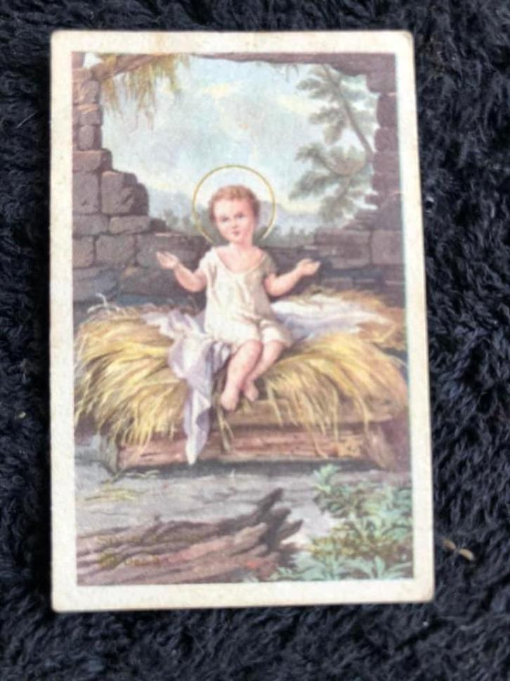Devotie prentje Serie Agnus AR Dep 85 Kind jezus 4x6,5cm, Verzamelen, Religie, Zo goed als nieuw, Christendom | Katholiek, Kaart of Prent