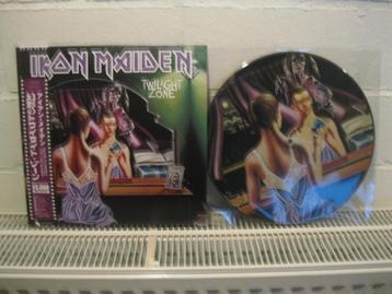 IRON MAIDEN - TWILIGHT ZONE - Picture disk - japanse style beschikbaar voor biedingen