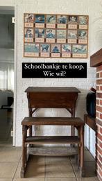 Schoolbankje vintage, Huis en Inrichting, Ophalen of Verzenden