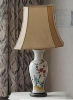 Tafellamp met kap, Huis en Inrichting, Lampen | Tafellampen, Decoratief, Zo goed als nieuw, Stof, Ophalen