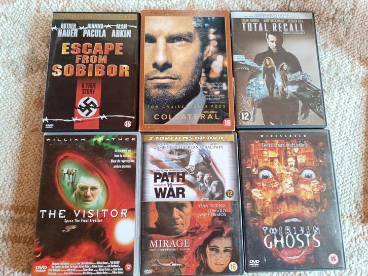 6 films, Cd's en Dvd's, Dvd's | Actie, Ophalen of Verzenden