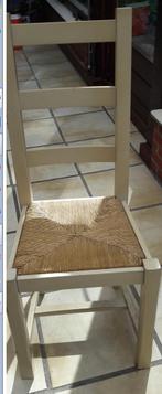 4 stoelen kleur geel, Ophalen, Riet of Rotan, Overige kleuren, Zo goed als nieuw