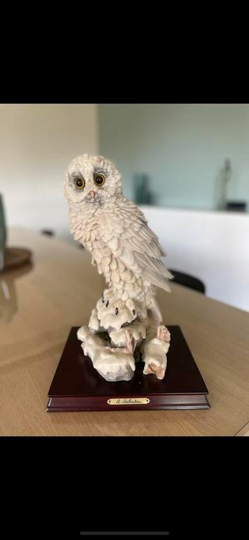 Stenen beeld uil 33 cm beschikbaar voor biedingen
