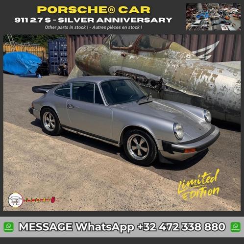 Porsche 911 2.7 S - Silver Anniversary Series - 1975, Auto's, Oldtimers, Particulier, Te koop, Porsche, Benzine, Coupé, 2 deurs