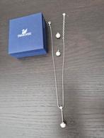 Swarovski ketting met hanger + oorringen, Handtassen en Accessoires, Kettingen, Overige materialen, Nieuw, Ophalen of Verzenden