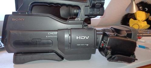 Sony camera HVDR-HD1000E - schoudercamera, TV, Hi-fi & Vidéo, Caméscopes numériques, Comme neuf, Caméra, Sony, Microphone externe