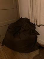 Grote comfortabele bruine zitzak, Huis en Inrichting, Zitzakken, Ophalen, Zo goed als nieuw, Bruin, Zitzak