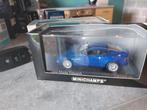 Minichamps Aston Martin Vanquish de 2002 blue 1/43, Enlèvement, Neuf, Voiture, MiniChamps