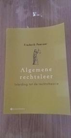 Handboek Algemene Rechtsleer UGent, Boeken, Ophalen, Nieuw, Hoger Onderwijs, Frederik Peeraer