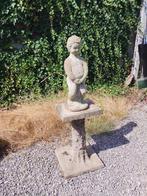 beeld voor tuin, Tuin en Terras, Tuinbeelden, Ophalen, Gebruikt, Beton, Mensenbeeld
