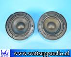 Rockford Fosgate FNQ1404 4'' / 100mm midrange speakers 2x, Ophalen of Verzenden, Gebruikt
