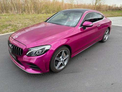 Mercedes-Benz C-Klasse 300 AMG LINE/PINK WRAP/PINK WHITE INT, Auto's, Mercedes-Benz, Bedrijf, Te koop, C-Klasse, ABS, Achteruitrijcamera