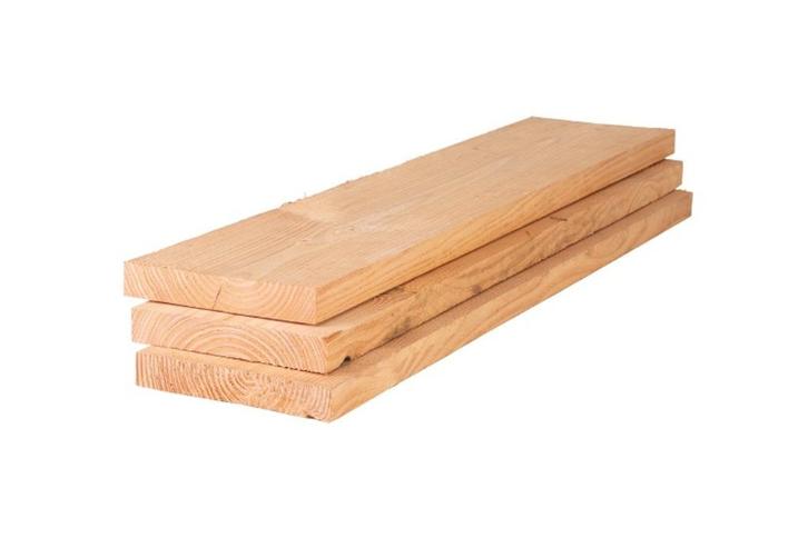 DOUGLAS STEIGERHOUT | Planken | Blank | Zwart | Geschaafd, Doe-het-zelf en Bouw, Hout en Planken, Nieuw, Plank, Steigerhout, Ophalen of Verzenden
