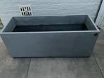 Grote Plantenbak fiber stone grijs nieuw, Ophalen