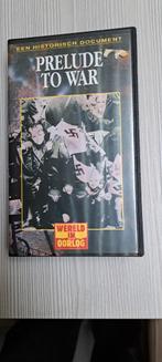 VHS cassette prelude to war, Cd's en Dvd's, Ophalen, Zo goed als nieuw