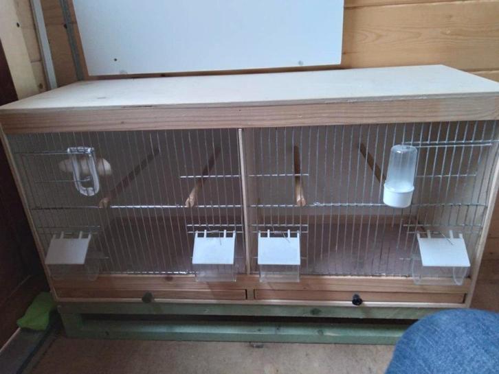 cage délevage de 90 cm en bois état neuf, Dieren en Toebehoren, Vogels | Hokken en Kooien, Zo goed als nieuw, Broedkooi of Kweekkooi