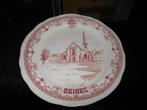 Gien assiette commémorative 20é anniversaire 1962-1982 jumel, Antiquités & Art, Enlèvement ou Envoi