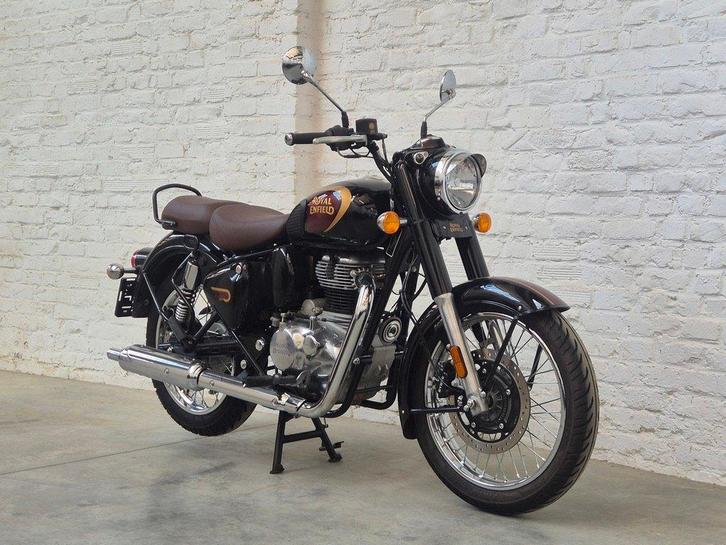 Royal Enfield Classic 350 ABS Halcyon Black @motomobilia, Motoren, Motoren | Royal Enfield, Bedrijf, Naked bike, 12 t/m 35 kW