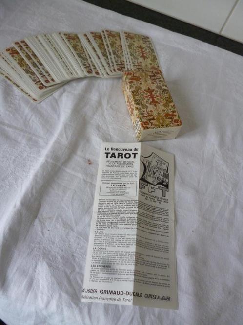 Kaartspel speelkaarten LE RENOUVEAU DU TAROT SMIR edition, Hobby en Vrije tijd, Gezelschapsspellen | Kaartspellen, Zo goed als nieuw