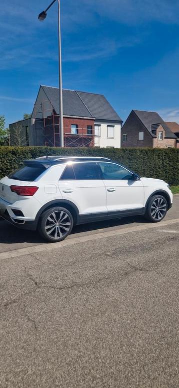 ✅️Volkswagen T-Roc 2018, lage KM, 1.0 TSI 116Pk️✅️, Achat, Euro 6, 89 kW, Noir
