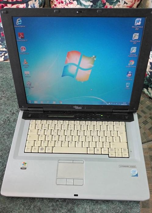 Laptop Fujitsu LIFEBOOK C1410 Intel Core2 Duo T7200, Informatique & Logiciels, Ordinateurs portables Windows, HDD, Enlèvement