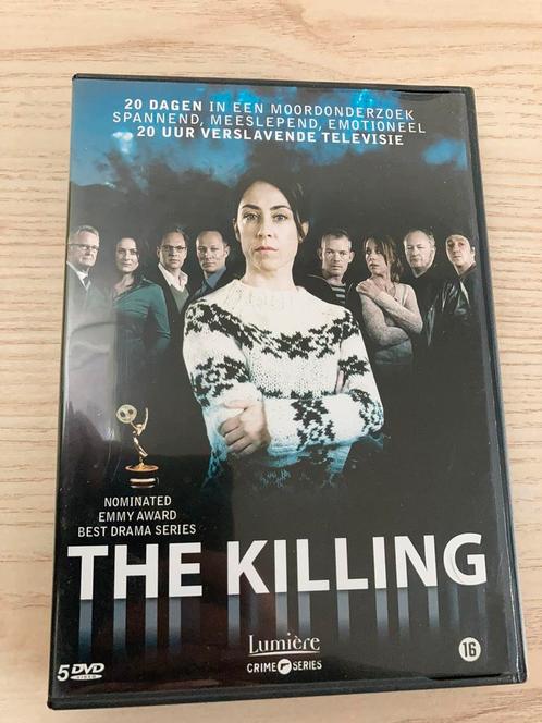 The Killing seizoen 1 - 20 afleveringen - 5 DVD box, CD & DVD, DVD | TV & Séries télévisées, Comme neuf, Thriller, Coffret, À partir de 16 ans