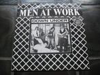 men at work down under 12 inch maxi single made in nederland, Enlèvement ou Envoi, 1980 à 2000, Utilisé, 12 pouces