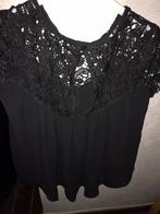 Zwarte blouse voor dames, Enlèvement ou Envoi, Neuf, Noir