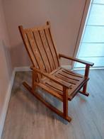 Teak schommelstoel, Ophalen, Gebruikt