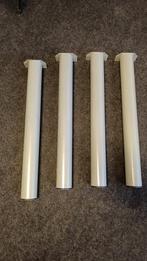 4 grijze tafelpoten, Ophalen, Tafelpoot, Gebruikt, 50 tot 100 cm