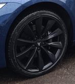 Jantes Tesla Model S 21'' ! Nouvelle peinture ! 2 nv. pneus, Autos : Pièces & Accessoires, 21 pouces, Jante(s), Pneus été, Enlèvement ou Envoi