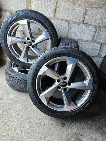 Orgineel Audi A6 A7 Velgen Jantes 5x112 255 45 19 Rotor, Auto-onderdelen, Banden en Velgen, 19 inch, Gebruikt, 255 mm, Banden en Velgen