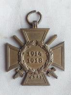 Ancienne médaille d'honneur ww1 combattants 1914-1918, Armée de terre, Enlèvement ou Envoi, Ruban, Médaille ou Ailes
