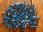 Lego handjes tinten blauw 140 stuks / 553-P2, Ophalen of Verzenden, Gebruikt, Losse stenen, Lego