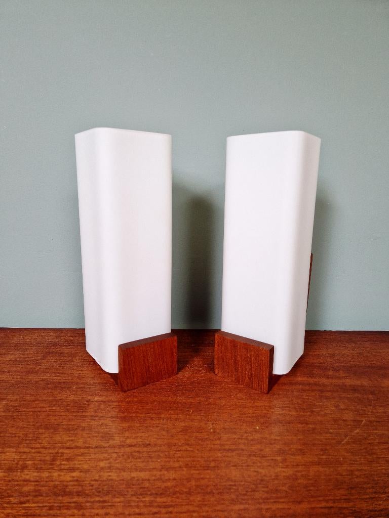 Paar wandlampen, Louis Kalff, Philips, 1960, Antiek en Kunst, Ophalen of Verzenden