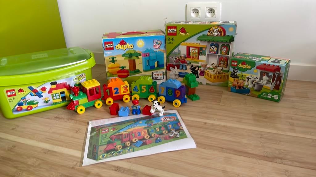 Verzameling Duplo, Ophalen of Verzenden, Zo goed als nieuw, Duplo