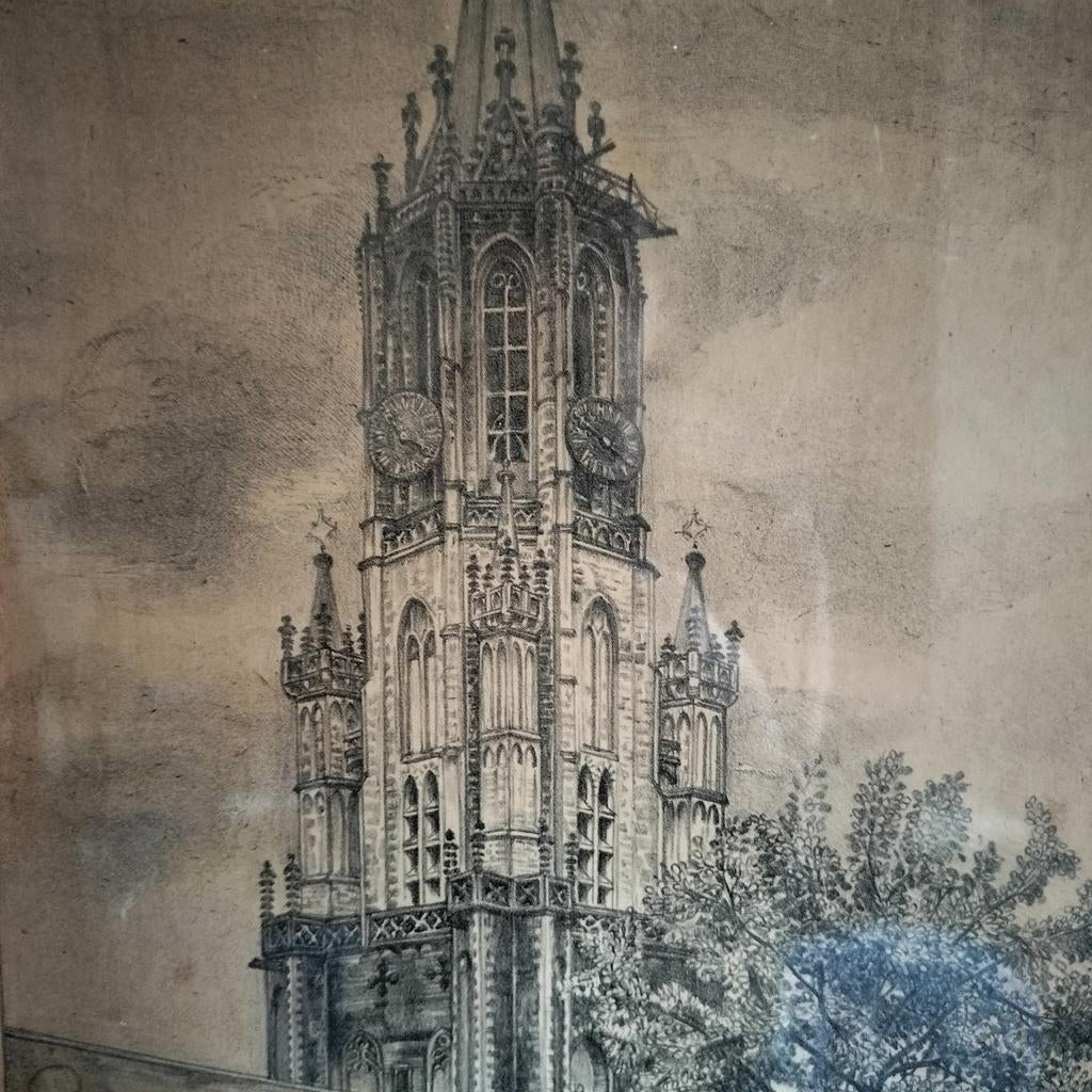 Antieke ets, Ophalen of Verzenden