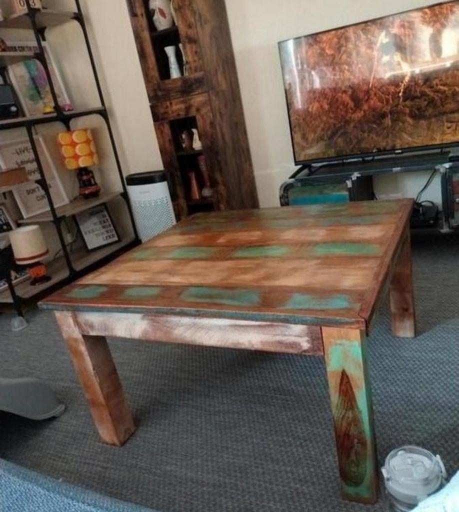 Salontafel., Ophalen