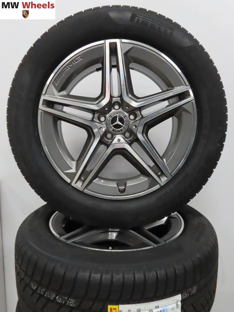 Originele Mercedes GLE W167 AMG 20 inch velgen winterbanden, Autos : Pièces & Accessoires, Pneus & Jantes, Pneus et Jantes, Pneus hiver