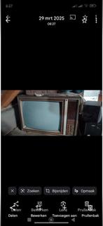 Kleuren tv met lampen, Audio, Tv en Foto, Vintage Televisies, Ophalen, Philips