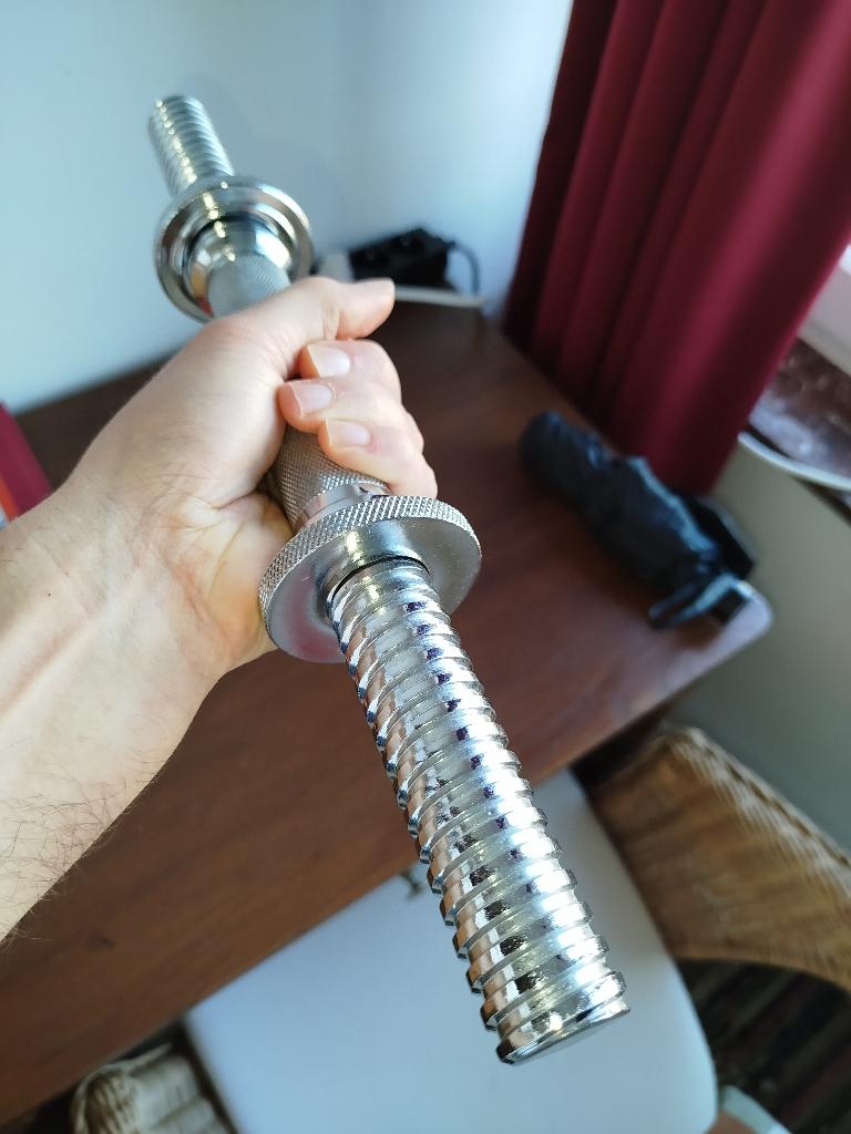 Barre d'haltère, Sports & Fitness, Équipement de fitness, Enlèvement, Neuf, Bras, Haltère