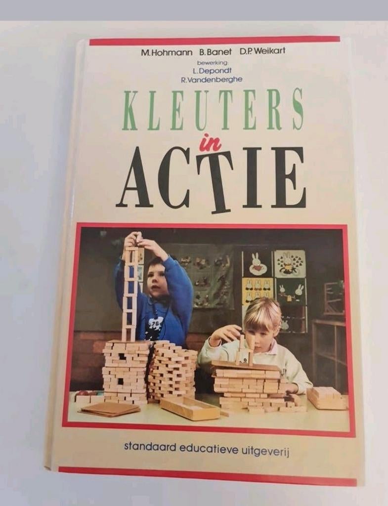 Boek : kleuters in actie / M. Hohmann, Boeken, Ophalen of Verzenden