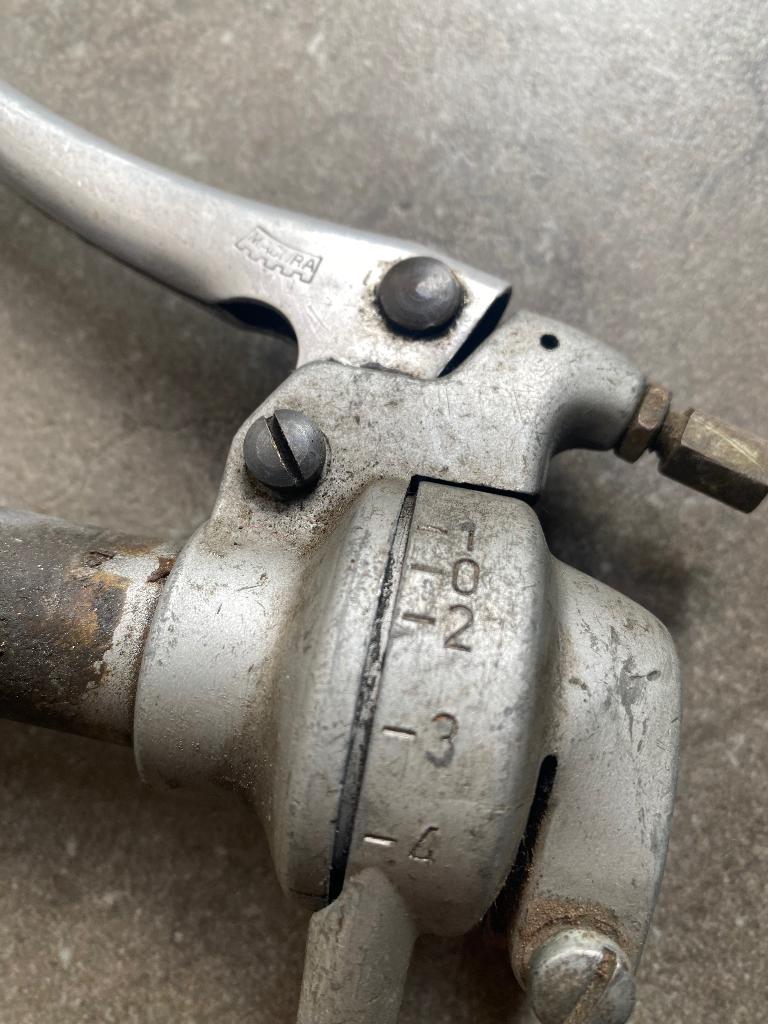 Flandria record 4 Vitesse hendel, Fietsen en Brommers, Brommeronderdelen | Oldtimers, Ophalen