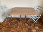 tafel en 2 stoelen, Ophalen, Zo goed als nieuw