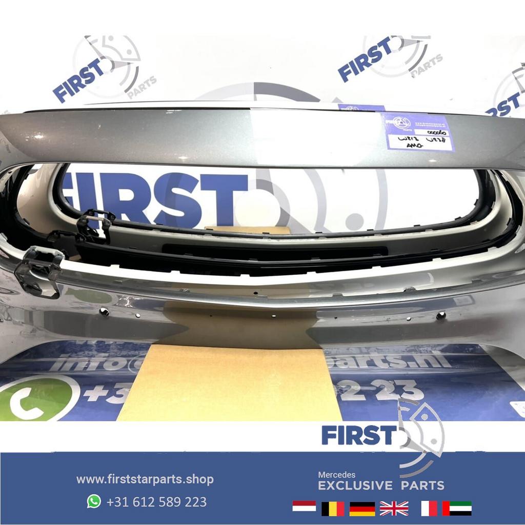 W213 FACELIFT AMG Voorbumper E Klasse 2020-2023 BUMPER WIT Z, Gebruikt, -, Voor, Ophalen of Verzenden