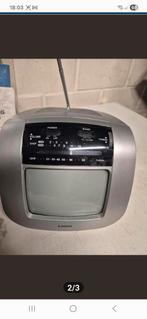 Lenco 14 CM draagbare zwart wit tv, Enlèvement